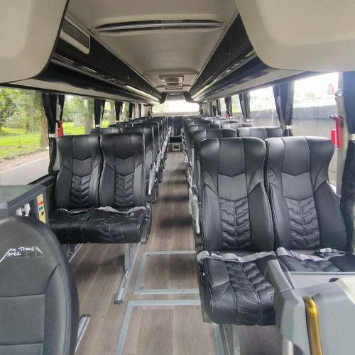 Bus pariwisata 3 interior
