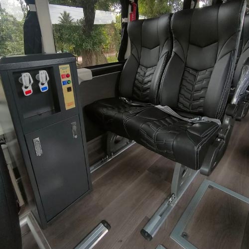 Bus pariwisata 4 interior